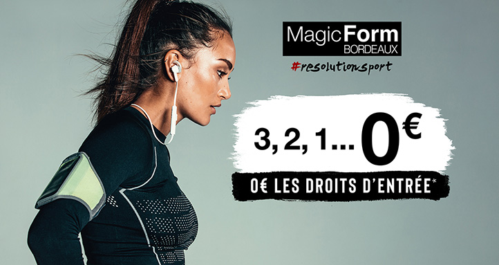En septembre les frais d'inscription sont offerts Droits d'entrée offerts - Salle de Sport Bordeaux