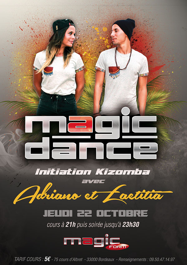 Dance Kizomba, salle de sport Bordeaux