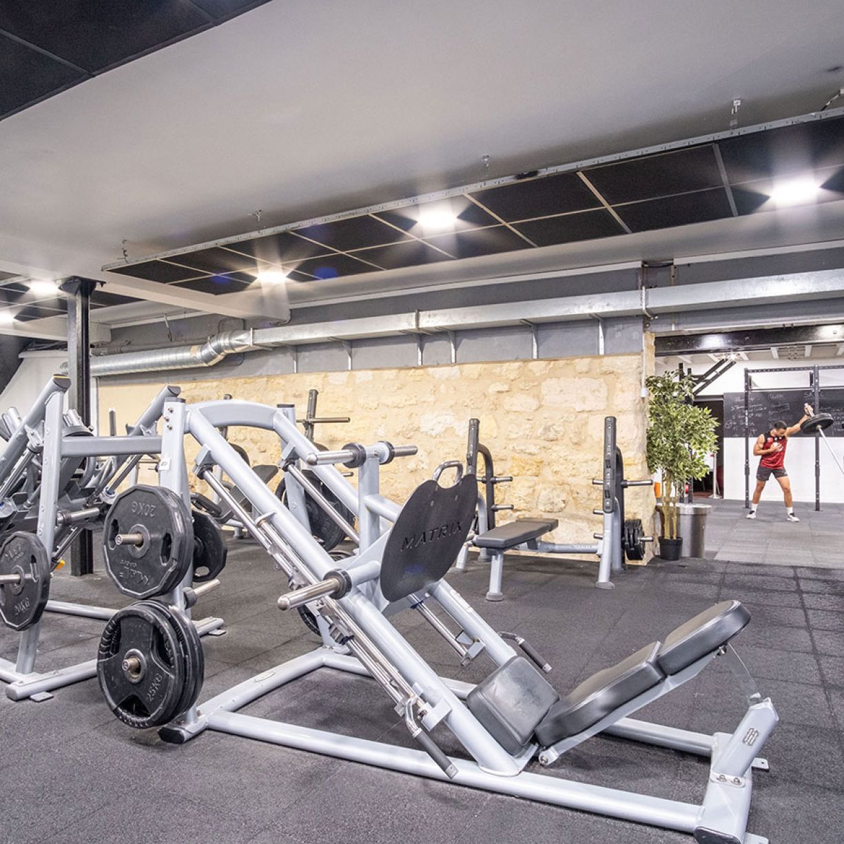 Plateaux musculation salle de sport Bordeaux